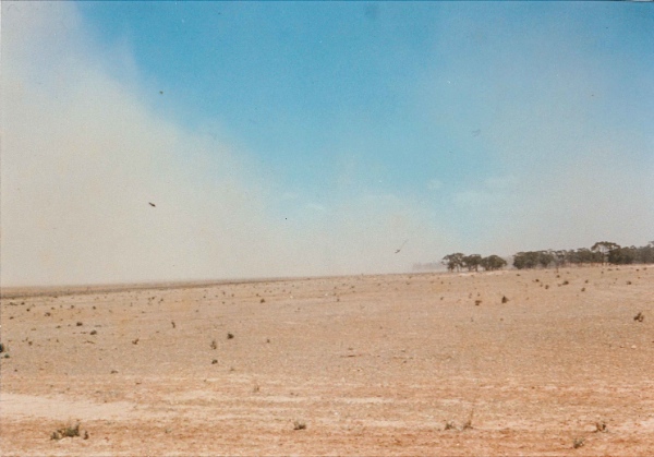 The drought year 1967 near Sedan