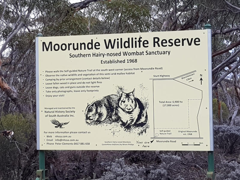 Moorunde Welcome Sign