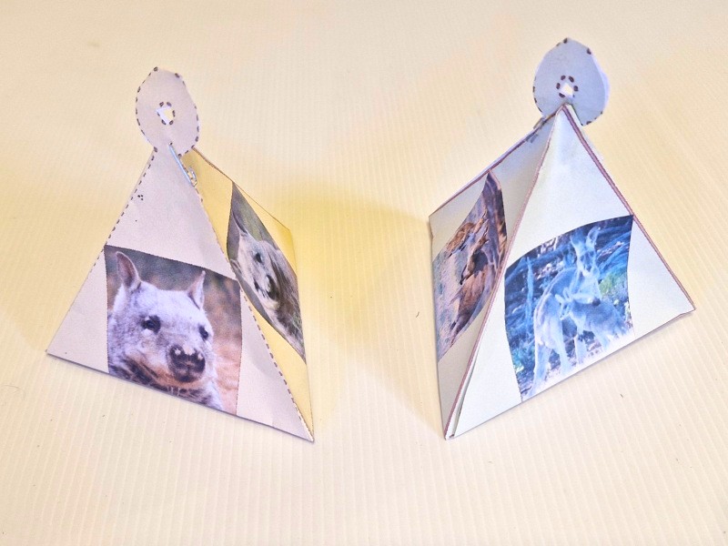 Native Animal Christmas Decoration Templates Available