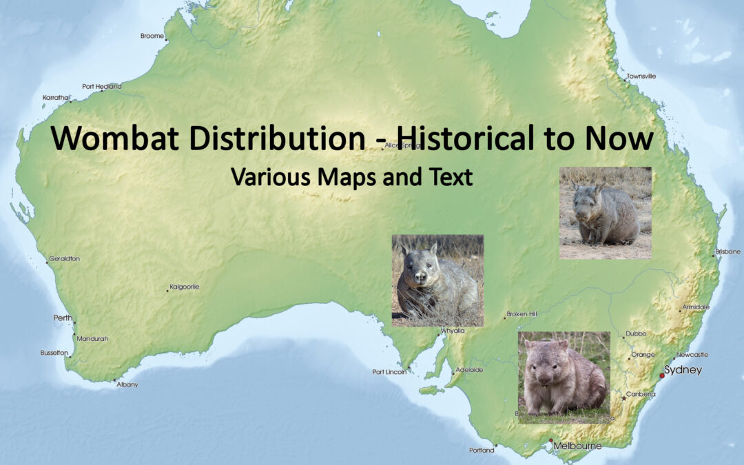 Wombat Distribution Heading Map
